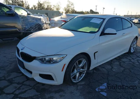 2015 BMW 428I из США, поврежденный, VIN WBA3N7C55FK225037